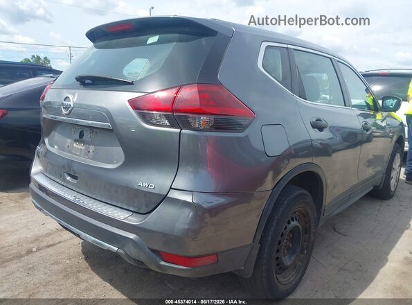 5N1AT2MV3JC728551 2018 NISSAN ROGUE Gray Задня права чверть