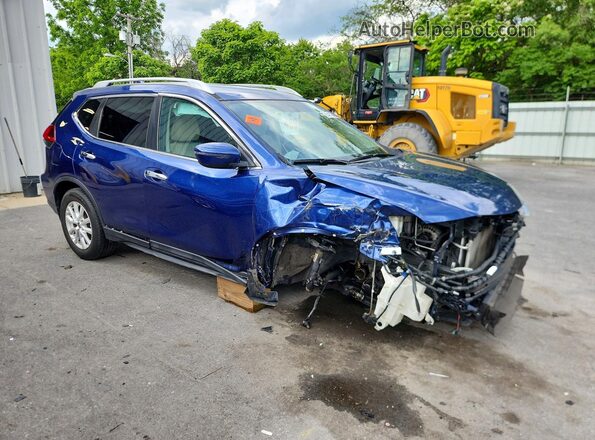 5N1AT2MV3JC772050 2018 NISSAN ROGUE Blue Առջևի աջ
