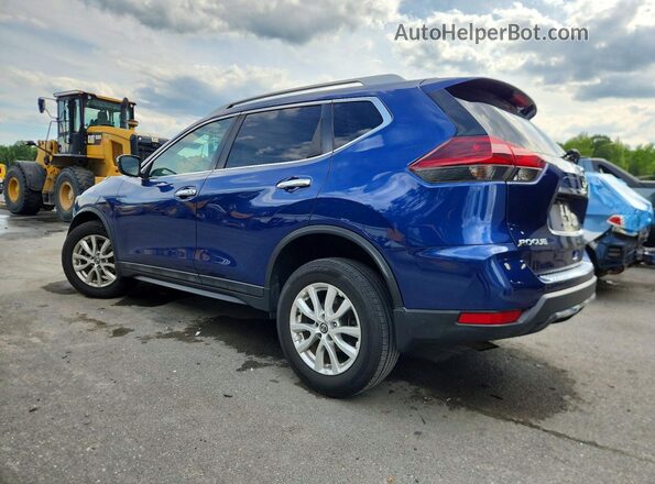 5N1AT2MV3JC772050 2018 NISSAN ROGUE Blue Հետևի ձախ