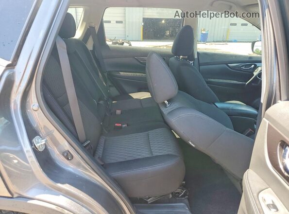 5N1AT2MV3JC774199 2018 NISSAN ROGUE Gray Rear interior view