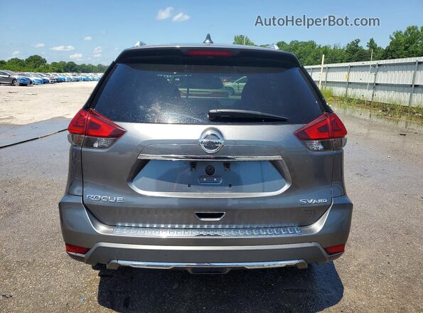 5N1AT2MV3JC774199 2018 NISSAN ROGUE Gray Rear view