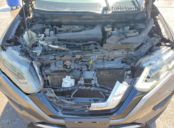 5N1AT2MV3JC774199 2018 NISSAN ROGUE Gray Engine compartment view