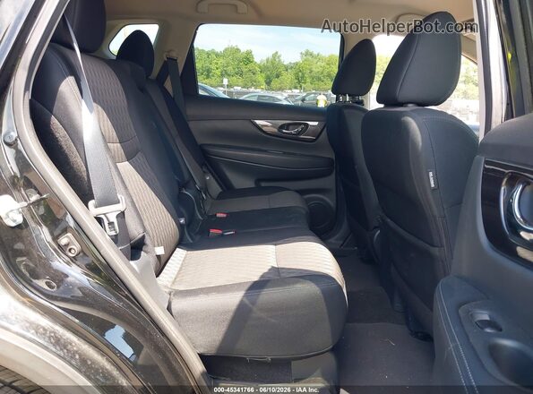 5N1AT2MV3JC807072 2018 NISSAN ROGUE Black VIN კოდის სტიკერის ხედი