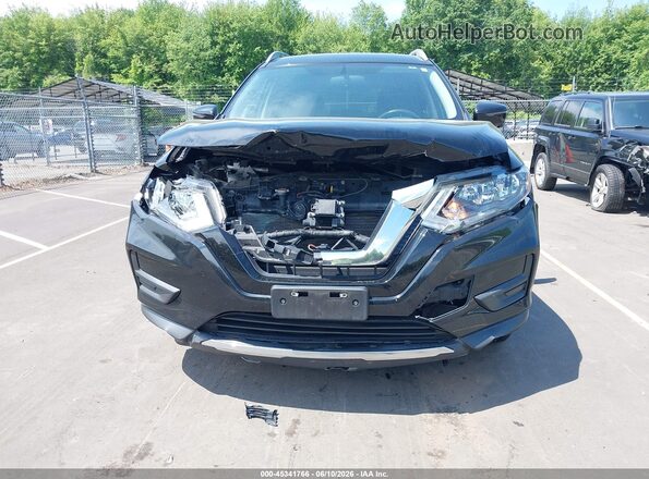 5N1AT2MV3JC807072 2018 NISSAN ROGUE Black ხელსაწყოთა პანელის ხედი