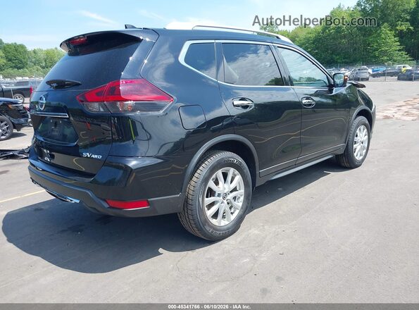 5N1AT2MV3JC807072 2018 NISSAN ROGUE Black უკანა მარჯვენა