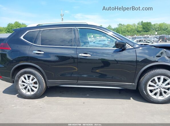 5N1AT2MV3JC807072 2018 NISSAN ROGUE Black უკანა სალონის ხედი