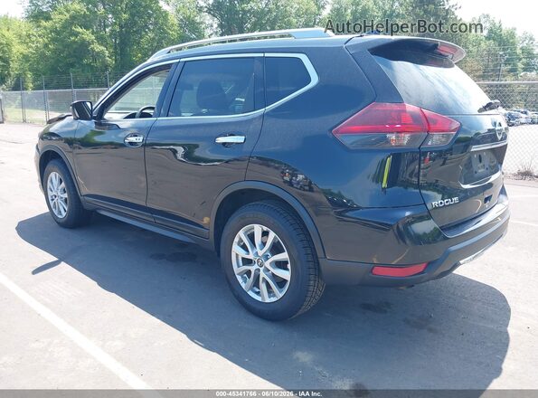 5N1AT2MV3JC807072 2018 NISSAN ROGUE Black უკანა მარცხენა