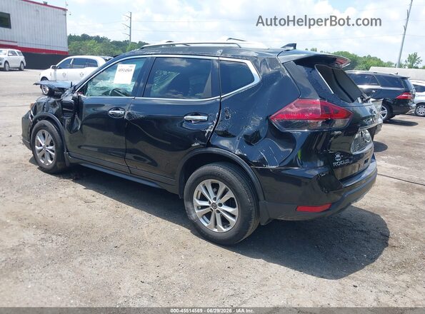 5N1AT2MV3JC814605 2018 NISSAN ROGUE Черный Задняя левая четверть