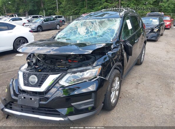 5N1AT2MV3JC814605 2018 NISSAN ROGUE Черный Вид спереди