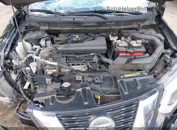 5N1AT2MV3JC814605 2018 NISSAN ROGUE Черный Вид сзади