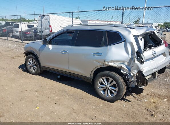 5N1AT2MV3JC850214 2018 NISSAN ROGUE Silver Հետևի ձախ