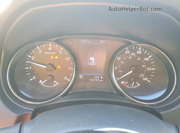 5N1AT2MV3KC703411 2019 NISSAN ROGUE Silver 