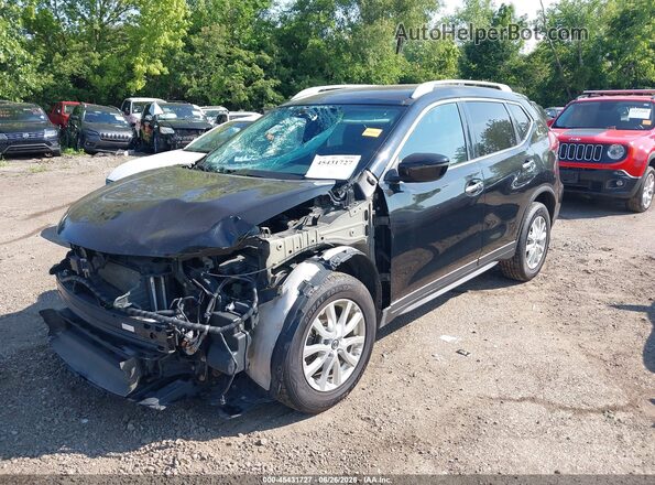 5N1AT2MV3KC720337 2019 NISSAN ROGUE Black Przód lewy