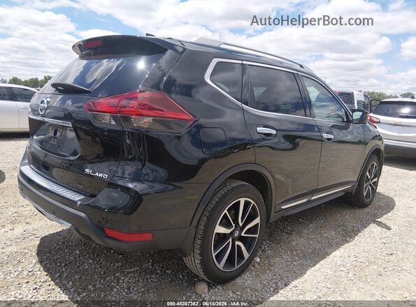 5N1AT2MV3KC720659 2019 NISSAN ROGUE Black უკანა მარჯვენა