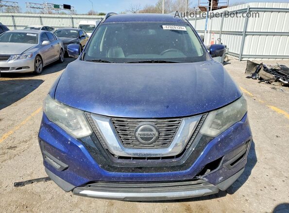 5N1AT2MV3KC767559 2019 NISSAN ROGUE Blue 