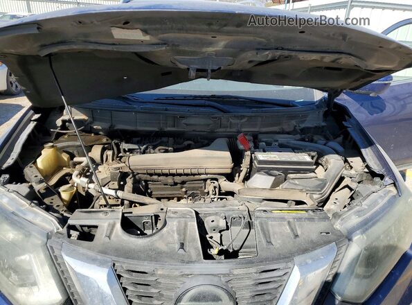 5N1AT2MV3KC767559 2019 NISSAN ROGUE Blue 