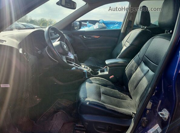 5N1AT2MV3KC767559 2019 NISSAN ROGUE Blue 