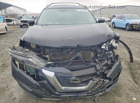 5N1AT2MV3LC736989 2020 NISSAN ROGUE Black Front view
