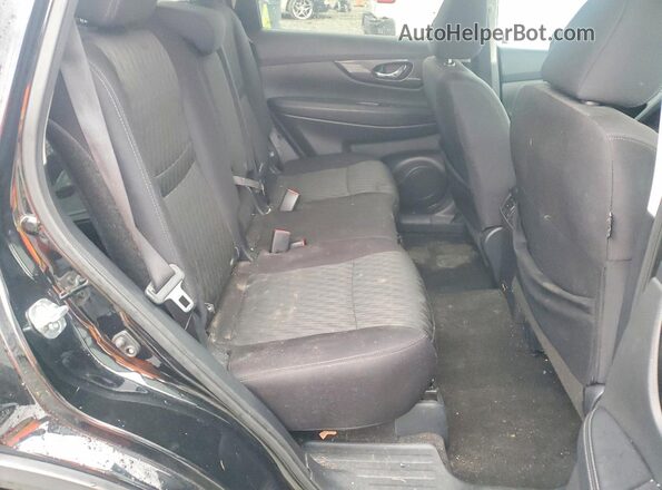 5N1AT2MV3LC736989 2020 NISSAN ROGUE Black Rear seats view