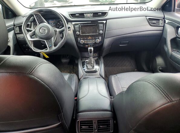 5N1AT2MV3LC760404 2020 NISSAN ROGUE Black Առջևի վահանակի տեսք