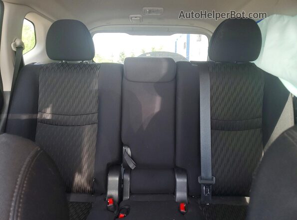 5N1AT2MV3LC773542 2020 NISSAN ROGUE White Vista de los asientos traseros