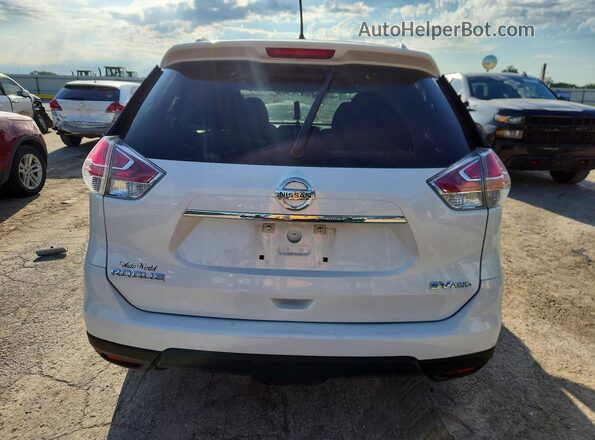 5N1AT2MV4GC746307 2016 NISSAN ROGUE White Rear view