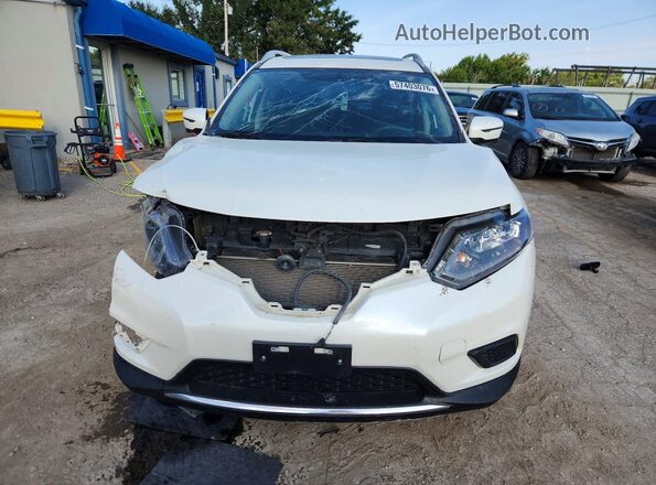 5N1AT2MV4GC746307 2016 NISSAN ROGUE White Front view