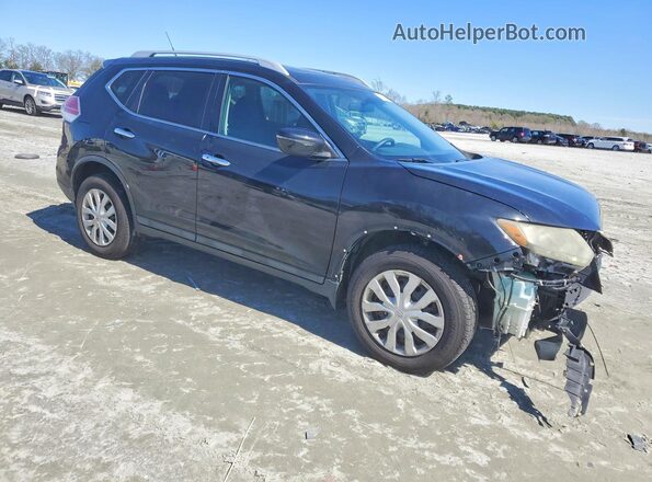 5N1AT2MV4GC786905 2016 NISSAN ROGUE Black Przód prawy