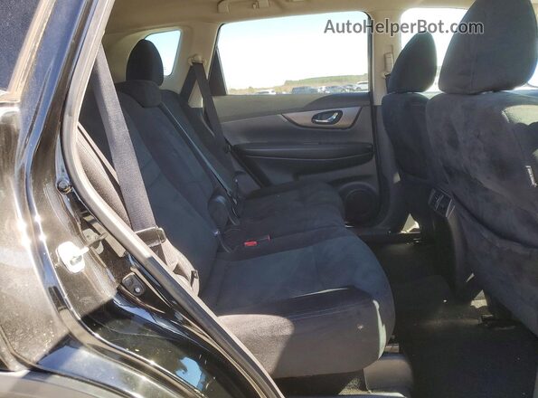 5N1AT2MV4GC786905 2016 NISSAN ROGUE Black Widok wnętrza z tyłu