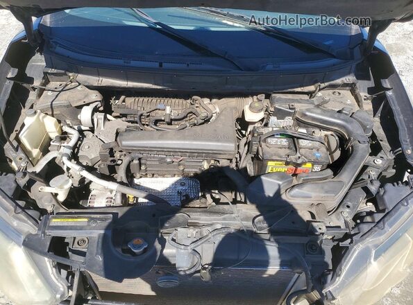 5N1AT2MV4GC786905 2016 NISSAN ROGUE Black Widok komory silnika