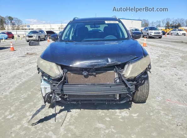 5N1AT2MV4GC786905 2016 NISSAN ROGUE Black Widok z przodu