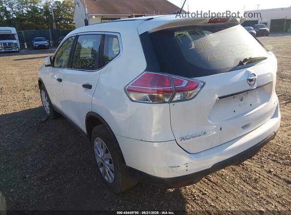5N1AT2MV4GC805713 2016 NISSAN ROGUE White უკანა მარცხენა