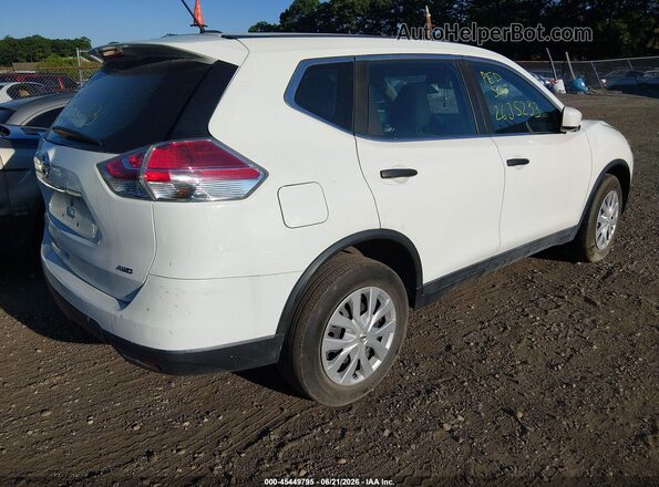 5N1AT2MV4GC805713 2016 NISSAN ROGUE White უკანა მარჯვენა