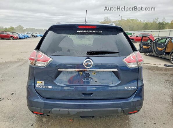 5N1AT2MV4GC813472 2016 NISSAN ROGUE Синий 