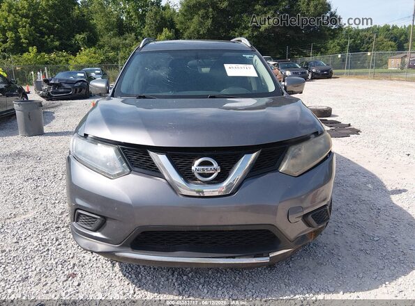 5N1AT2MV4GC825640 2016 NISSAN ROGUE Gray Սարքավորումների վահանակի տեսք