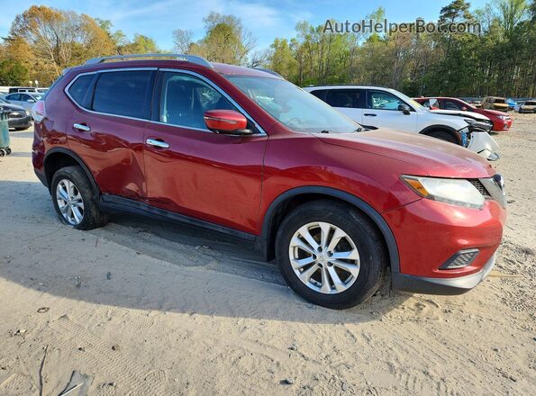 5N1AT2MV4GC827694 2016 NISSAN ROGUE Темно-бордовый 