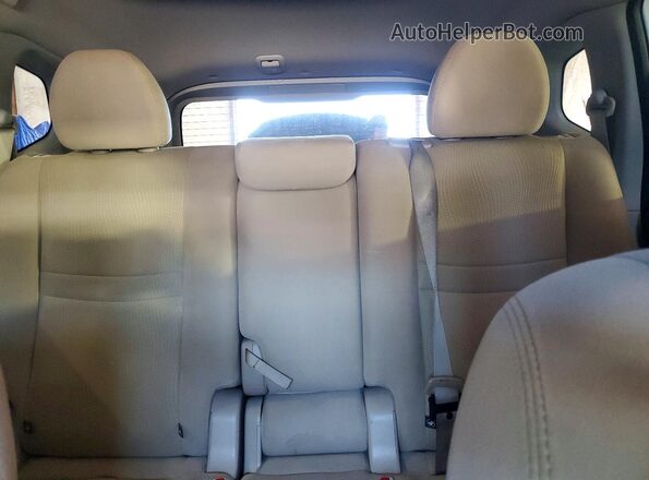 5N1AT2MV4GC827968 2016 NISSAN ROGUE White Вид задніх сидінь