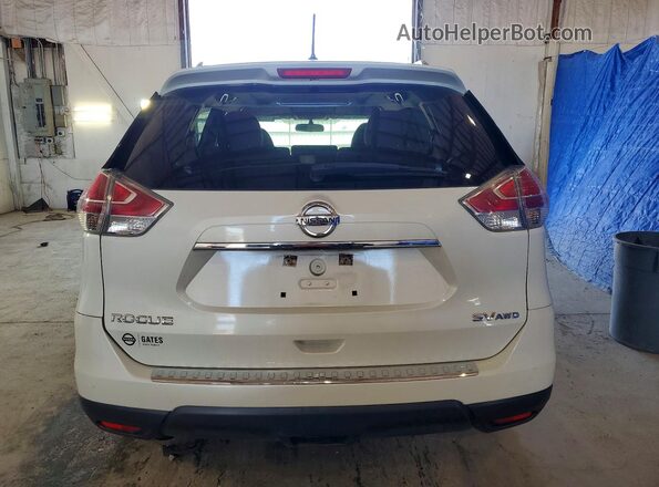 5N1AT2MV4GC827968 2016 NISSAN ROGUE White Вид ззаду