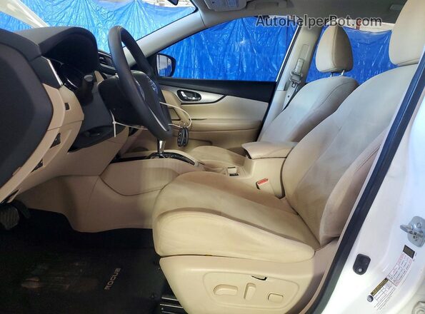 5N1AT2MV4GC827968 2016 NISSAN ROGUE White Вид салону спереду
