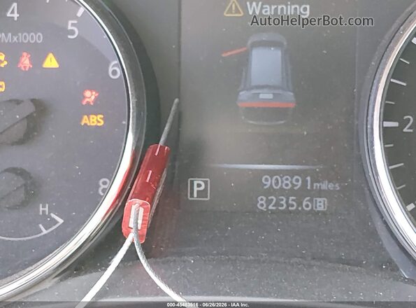 5N1AT2MV4GC830286 2016 NISSAN ROGUE Burgundy 