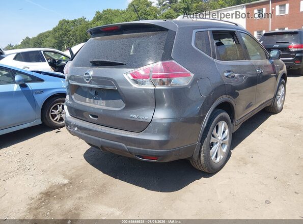5N1AT2MV4GC830465 2016 NISSAN ROGUE Gray Задня права чверть