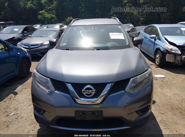 5N1AT2MV4GC830465 2016 NISSAN ROGUE Gray Вид щитка приладів