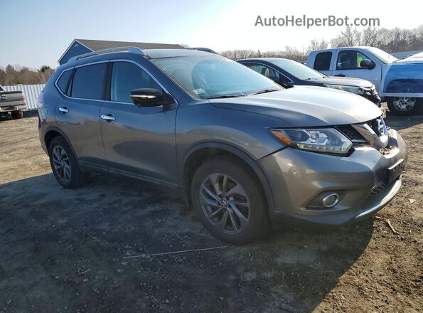 5N1AT2MV4GC839103 2016 NISSAN ROGUE Gray 
