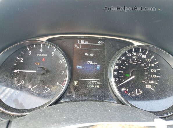 5N1AT2MV4GC839103 2016 NISSAN ROGUE Gray 