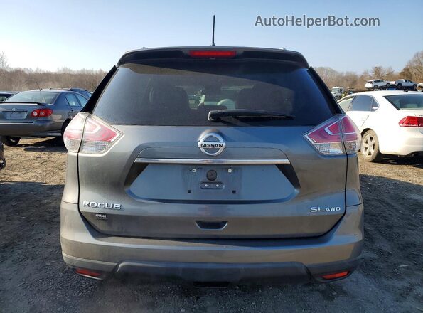 5N1AT2MV4GC839103 2016 NISSAN ROGUE Gray 