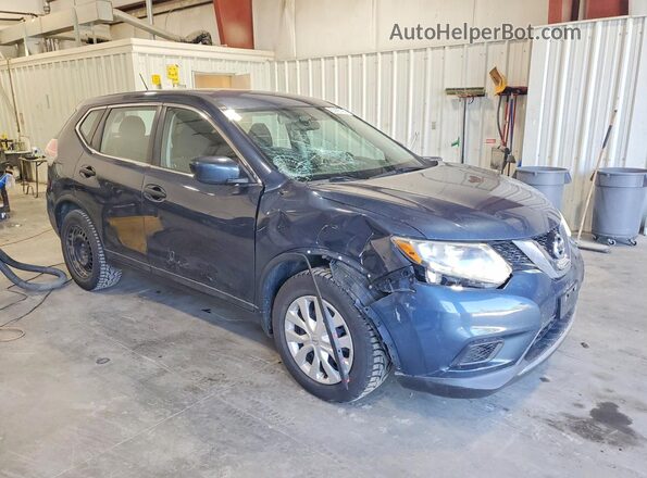 5N1AT2MV4GC919694 2016 NISSAN ROGUE Blue 