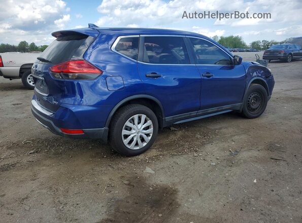 5N1AT2MV4HC732635 2017 NISSAN ROGUE Blue Rear right