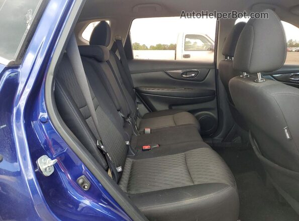 5N1AT2MV4HC732635 2017 NISSAN ROGUE Blue Rear interior view