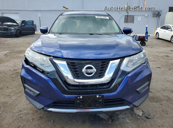 5N1AT2MV4HC732635 2017 NISSAN ROGUE Blue Front view