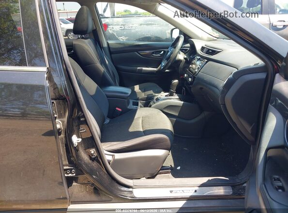 5N1AT2MV4HC763674 2017 NISSAN ROGUE Black Սալոնի դիմացի տեսք